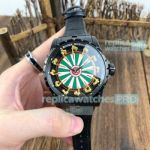 Copy Roger Dubuis Excalibur Rddbex0495 Watch Green Dial 
